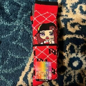 NWT Rainbow High 3 pack knee-high socks   Shoe size 9-2.5